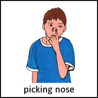 Picking nose PECS Card Contouring Techniques, Vegan Probiotics, How To Help Nausea, Nose Picking, Class Rules, Women Health Care, Nose Shapes, Embarrassing Moments, Health Knowledge