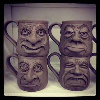 New Face Mugs (1-2) | Face jugs/cups | Pinterest | Face Mug, Mugs ... Ceramic Pinch Pots, Face Jugs, Ceramic Art Sculpture, Face Mug, Clay Mugs, Pottery Sculpture, Ceramics Projects, Ceramics Ideas Pottery, Sculpting Clay