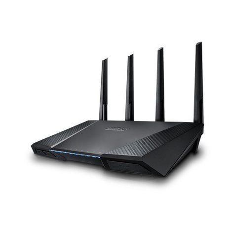 ASUS RTAC87U WirelessAC2400 Dual Band Gigabit Router AiProtection with Trend Micro for Complete Network Security -- Click image to review more details. (Note:Amazon affiliate link) #ComputerRouters Router Saw, Best Wifi Router, Gaming Router, Cisco Networking, Best Router, Portable Computer, Wireless Routers, Wireless Router, Parental Control