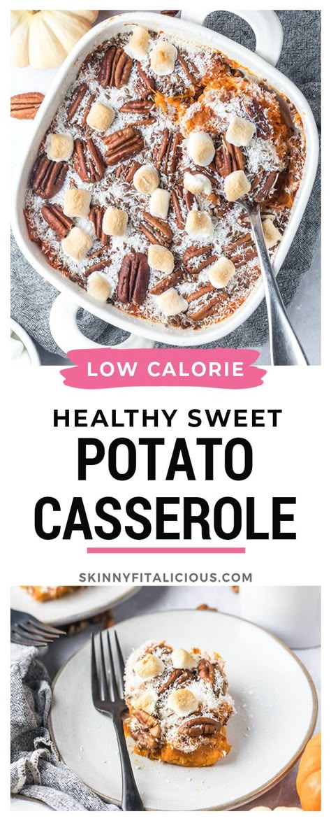 Healthy Sweet Potato Casserole, Low Carb Sweet Potato, Sweet Potato Casserole Healthy, Sweet Potato Sides, Traditional Holiday Recipes, Healthy Sweet Potato, Sides Dishes, Paleo Sides, Paleo Dishes