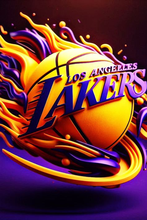 #NBA #LosAngeles #Lakers #Logo #2024 La Lakers Wallpapers, Lakers Wallpaper, Cool Basketball Wallpapers, Los Angeles Lakers Logo, Aesthetic Logo, Logo Aesthetic, Lebron James Lakers, Lakers Logo, Bola Basket