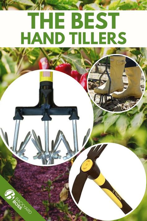 This is my favorite time of year: spring! Time to get the garden going. My best overall pick for hand tiller is the Yard Butler Twist Tiller-- it's perfectly ergonomic and durable. Check out our list to get the right hand till for your needs. Hand Tiller, Tiller Garden, Garden Tiller, Hand Cultivator, Power Tiller, Organic Living, Fruit Garden, Vegetable Gardening, Flower Box