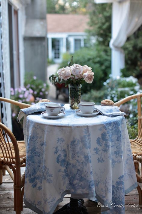 Cozy Autumn Bedroom, Cottage Fall Decor, Table With Flowers, Autumn Bedroom, Bedroom Tour, Birch Candles, French Vintage Decor, Table Setting Decor, French Table