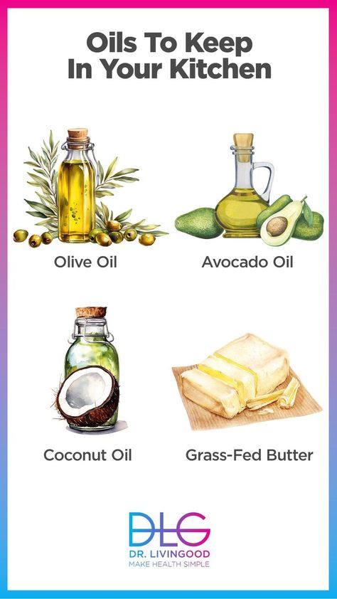 These oils are rich in beneficial fats and nutrients that support heart health, boost metabolism, and provide essential vitamins and antioxidants. Lowering the amount of linoleic acid in the oils you take in can be crucial to putting out the inflammation fire inside of your body. Incorporate these oils into your cooking and meals to enjoy their health benefits and cut down on the inflammation. Fire Inside, Grass Fed Butter, Linoleic Acid, Essential Vitamins, Boost Metabolism, Heart Health, Avocado Oil, Food Hacks, Health Benefits