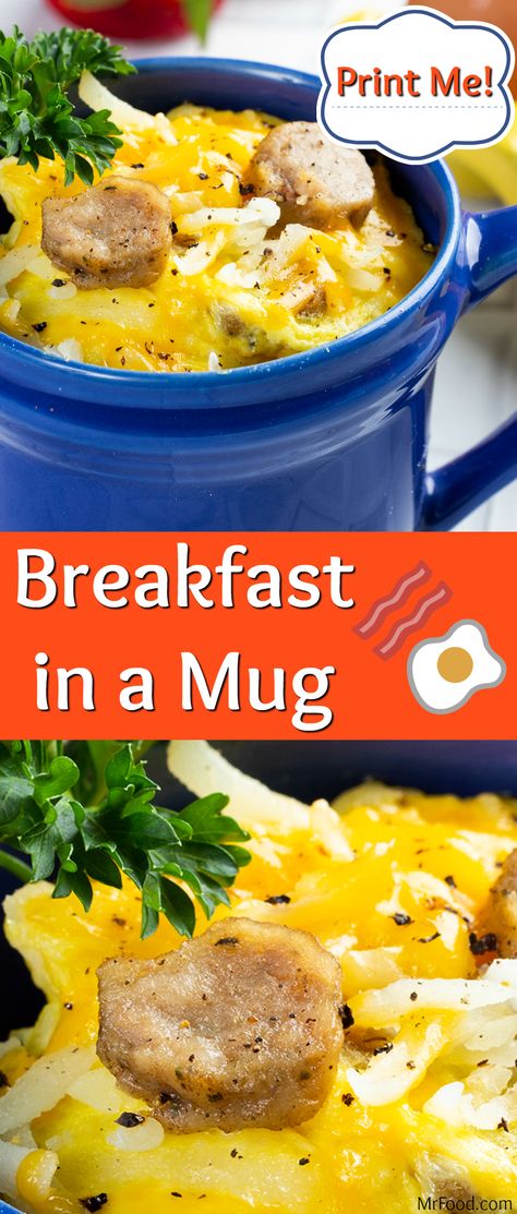 Breakfast Recipes For 2 People, Quick Breakfast Ideas For One, Breakfast In A Mug Microwave, Microwave Breakfast In A Cup, Good Breakfast Ideas Easy Fast, Breakfast Mug, Breakfast Microwave, Breakfast For 2 People Easy, Breakfast Mug Recipes