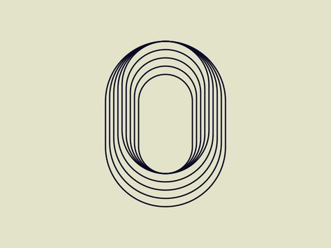 Dribbble 0 Zero Graphic Design, Line Logo Animation, 0 Number Design, Number Zero, Minimalist Logo Branding, Loop Logo, Cool Optical Illusions, Logo Luxury, Luxury Branding Design