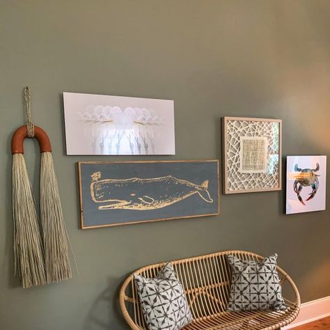 Country Tweed | SherwinWilliams Farmhouse Color Palette, Sage Green Paint Color, Sage Green Paint, Green Lounge, Inspiration Pics, Neutral Paint Color, Farm House Colors, Neutral Paint Colors, Green Paint Colors