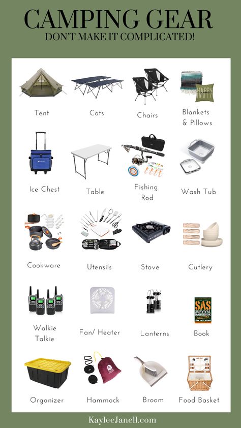 If you are tired of seeing camping travel essentials lists that are a mile long, you are not alone. I read them all and came up with a new list that I believe covers all the areas of camping and what is actually essential. Plus I found kits that make organization easier and found a tote that makes storing and transporting a breeze! #camping #travelpacking #campsetup #outside Van Camping Packing List, What You Need For Camping, Essential Camping Gear List, List Of Camping Essentials, Simple Camping List, Best Camping Ideas, Food To Take Camping Ideas, Camping Basics For Beginners, Beginner Camping List