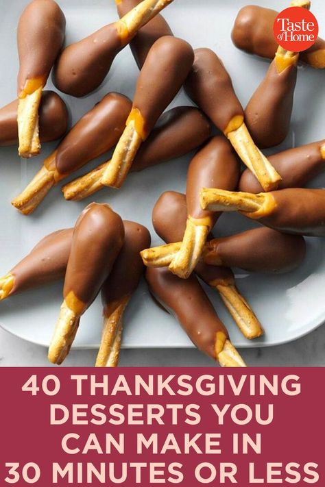 Easy To Make Thanksgiving Desserts, Thanksgiving Desserts Creative, Yummy Thanksgiving Dishes, Thanks Giving Deserts Easy, Thanksgiving Easy Desserts Simple, Friendsgiving Desserts Easy, Thanksgiving Breakfast Desserts, Super Easy Thanksgiving Desserts, Thanksgiving Fun Recipes