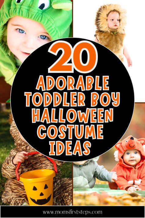 Looking for toddler boy Halloween costume inspiration? Our list of 20 adorable toddler Halloween costumes will help you find the perfect Halloween costume for your toddler boy. List includes cute toddler Halloween costumes, spooky toddler Halloween costumes, DIY kids Halloween costumes, and more. Whether you're looking for costume for a toddler Halloween party or for trick-or-treating, we've got you covered with these cute toddler Halloween costume ideas. Great for family Halloween costumes! Best Toddler Halloween Costumes Boys, Halloween Toddler Costumes Boy, Toddler Halloween Costumes For Boys Diy, Halloween Costumes For Toddlers Boys, Diy Toddler Halloween Costumes For Boys, Two Year Old Halloween Costumes Boy, Toddler Boy Halloween Costume Ideas, Toddler Costumes For Boys, Toddler Halloween Costumes For Boys