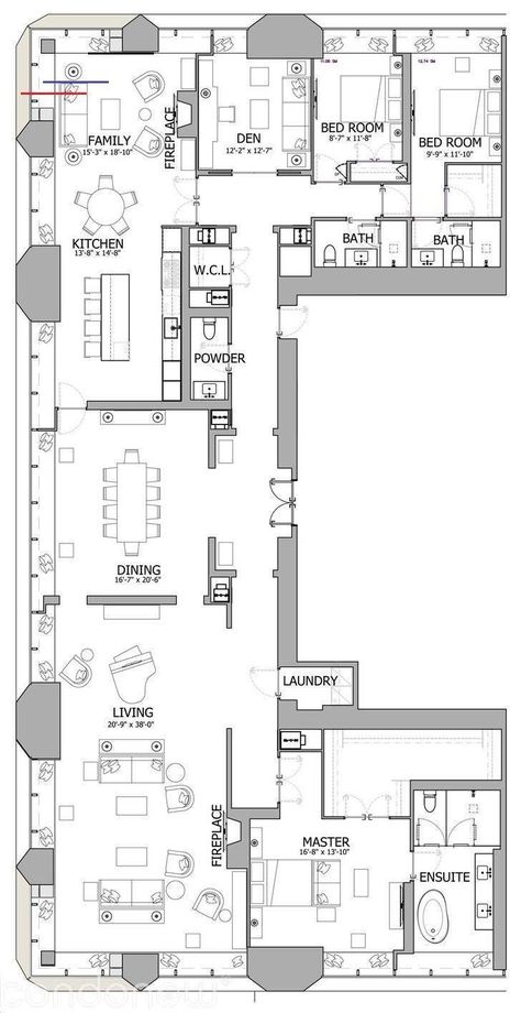 Penthouse Apartment Layout, Pent House Plan, Penthouse Plan, Penthouse Apartment Floor Plan, Penthouse Layout, Condo Floor Plans, Hotel Floor Plan, Apartment Floor Plan, Apartment Floor Plans