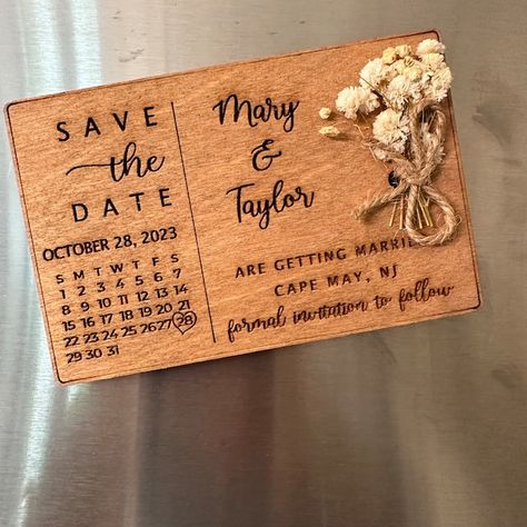 Rustic Save The Date Magnets, Magnet Calendar, Rustic Save The Date, Wedding Calendar, Wedding Magnets, Rustic Save The Dates, Wedding Magnet, Floral Save The Dates, Magnetic Calendar