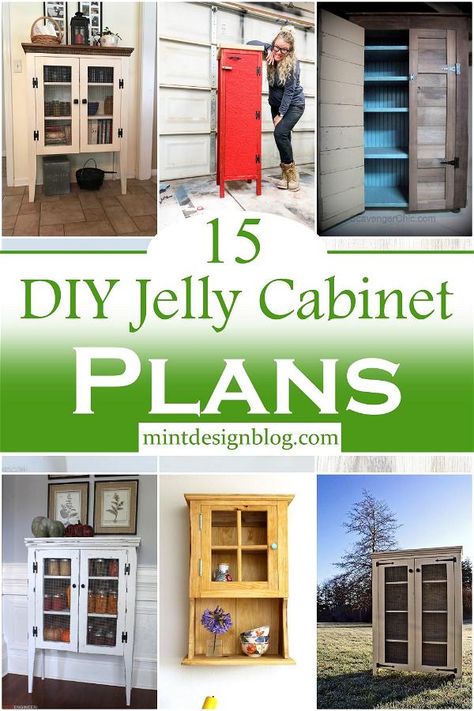 Jelly Cabinets Ideas, Diy Hutch Build, Pie Safe Cabinet Makeover, Pie Safe Diy Plans, Jelly Cabinet Plans, Diy Pie Safe Cabinet Plans, Jelly Cupboard Plans Diy, Diy Pie Safe, Diy Jelly Cabinet How To Build