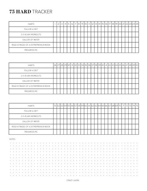 75 Day Challenge Printable, The 75 Hard Challenge, 75 Challenge Tracker Free, 75 Hard Bullet Journal, Bullet Journal 75 Hard, Hard 75 Challenge, Challenge Tracker Free Printable, 75 Days Hard Challenge, 75 Hard Checklist