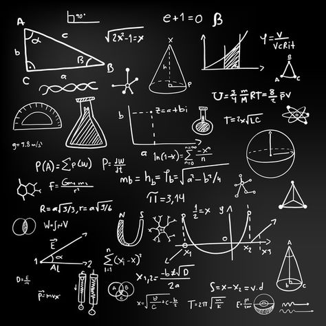 Statistics And Probability Background, Statistics And Probability Design, Science Formulas, Science Symbols, Mathematics Art, Math Design, Physics Formulas, Circular Art, Science Background