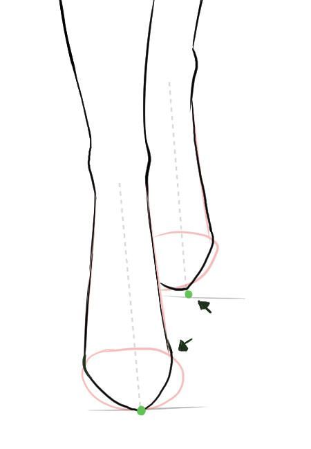 Shape the toes Anime Shoes Reference Front View, Boots Drawing Reference Front View, How To Draw Feet Front View, How To Draw Boots Front View, Shoe Designs Drawing, Front View Shoes, How To Draw Shoes Front View, Shoes Design Drawing, Drawing High Heels