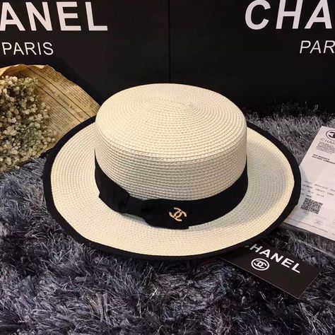 Buy CHANEL ST76234,Women CHANEL Solar Hat store Chanel Hats, Hat Chanel, Chanel Beach, Money Couple, Chanel Hat, Luxury Bags Collection, Hat Stores, Fasion Outfits, Famous Fashion