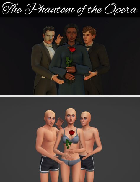 SimmerSomar | Pose | The Phantom of the Opera - New Production - The Sims 4 Mods - CurseForge Sims 4 Phantom Of The Opera Cc, Minecraft Modpacks, Kerbal Space Program, The Phantom Of The Opera, Best Mods, World Of Tanks, Space Program, The Phantom, Rewards Program