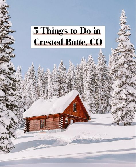 Log cabin in Crested Butte, Colorado Crested Butte Winter, Crested Butte Colorado Winter, Magical Mountain, Sled Ride, Crested Butte Colorado, East Coast Road Trip, Travel Movies, Visit Colorado, Colorado Winter