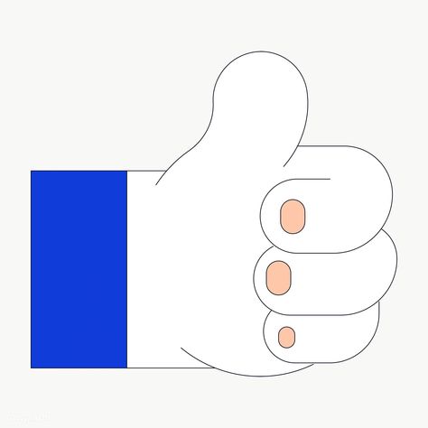 Thumbs up like icon on transparent vector | premium image by rawpixel.com / Te Thumbs Up Logo, Thumbs Up Illustration, Happy Emoticon, Like Emoji, Thumbs Up Icon, Radio Icon, Social Media Icons Free, Communication Icon, Like Icon