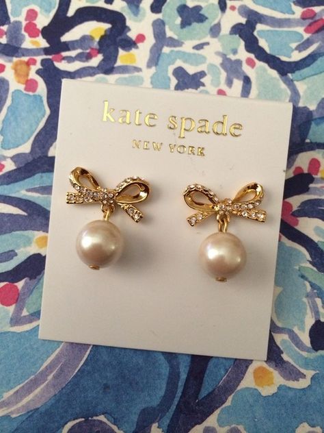 (47) Tumblr Kate Spade Earrings, Earrings Inspiration, Jewelry Lookbook, Rhinestone Jewelry, Girly Jewelry, Jewelry Inspo, Dream Jewelry, Pretty Jewellery, Christmas List