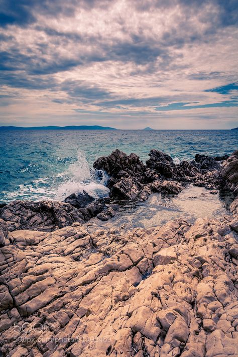 Rocks and Adriatic Sea by bastienlaval #ErnstStrasser #Kroatien #Croatia Sunrise Images, Croatia Beach, Sea Pictures, Oscar Romero, Catch Flights, Adriatic Sea, Beach Lifestyle, Sunset Pictures, Travel Agency