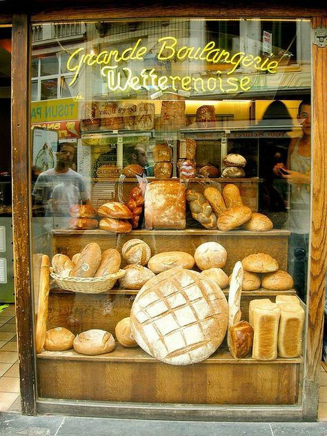 Bakery Window, Belgium Travel, Bakery Design, Shop Fronts, Our Daily Bread, Bakery Shop, Brussels Belgium, Cafe Shop, Store Front