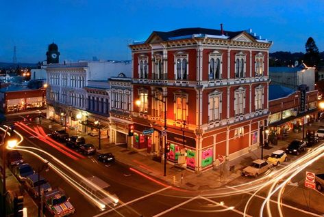 Petaluma California, Local Color, Main Street Usa, Farm Tour, Wine Country California, Night Shot, Local Farm, California Dreamin', Sonoma County