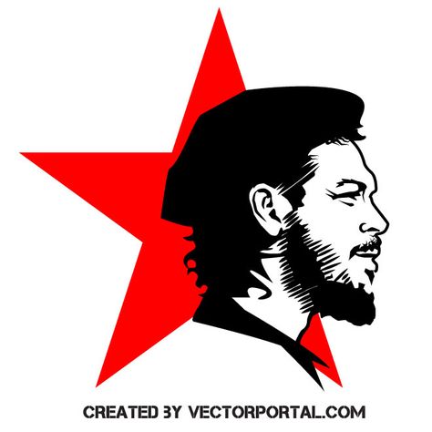 Che Guevara Tattoo, Che Guevara Photos, Che Guevara Images, Che Guevara Art, Ernesto Che Guevara, Wild Animal Wallpaper, Funny Vinyl Decals, Ernesto Che, Hammer And Sickle