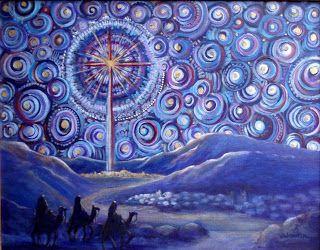 ART ALONG THE WAY: ADVENT ARTWORK Advent Art, Worship Art, Christmas Art Projects, Church Banners, Catholic Art, Christmas Nativity, E Card, Christmas Paintings, Native Art