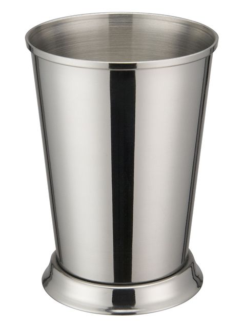 Winco DDSE-102S Stainless Steel 3-3/8" Dia x 4-3/4" H Mint Julep Cup Mint Julep Cups, Restaurant Supply Store, Ky Derby, Dish Warmer, Kentucky Derby Party, Derby Party, Printed Cups, Highball Glass, Mint Julep