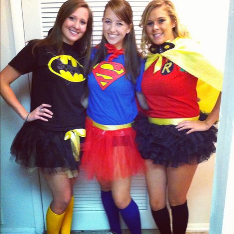 Superhero Costumes Easy Superhero Costumes, Diy Superhero Costume, Girl Superhero Costumes, Diy Superhero, Superhero Halloween, Superman Costumes, Superhero Costumes, Cheap Halloween Costumes, Superhero Costume