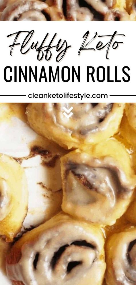 These Keto Cinnamon Rolls are our "keto-fied" version of classic, home-style cinnamon rolls. They’re fluffy, soft, and topped with the most amazing brown butter icing you ever tasted! These rolls are keto, low-carb, gluten-free, and grain-free! There is nothing better than a warm cinnamon roll straight out of the oven? It's pure deliciousness! Best Keto Cinnamon Rolls, Keto Low Carb Cinnamon Rolls, Keto Cinammon Roll, Keto Caramel Pecan Rolls, Cinnamon Rolls Keto, Keto Cinnamon Buns, Low Carb Cinnamon Rolls With Tortilla, Fathead Dough Cinnamon Rolls, Cinnamon Rolls With Almond Flour