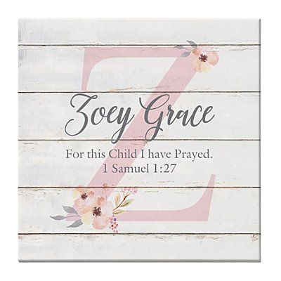 1 Samuel 1 27, Unisex Baby Names, Wedding Wall Art, Personalized Memorial Gifts, Name Canvas, Room Artwork, Custom Nursery, Elegant Baby, Name Meaning