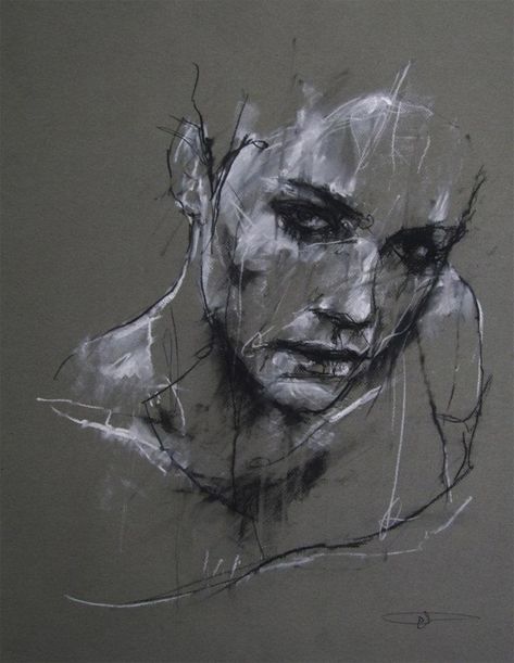 Guy Denning, Drawing Faces, White Drawing, Charcoal Art, A Level Art, Black And White Drawing, Pencil Portrait, Drawing Tutorials, Life Drawing