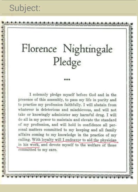 A NURSE Version Of The Hippocratic Oath........nightingale Pledge - Health - Nigeria Nurses Oath, Hippocratic Oath, Nurse Tattoo, Florence Nightingale, Nightingale, Medical, Health