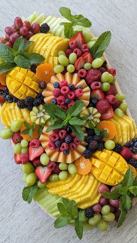 Ray Bray | Raynbow Eats llc | جمعة مباركة Jumma Mubarak ❤️🍉 While we all enjoy our weekend, ShitRael will continue to annihilate the watermelons. Thank you 'Merica… | Instagram Fruit Charcuterie Board, Fruit Platter Ideas, Fruit Board, Vegetarian Recipes Dessert, Fruit Platter Designs, Fruit Plates, Decorações Com Comidas, Watermelon Cake, Fruit Displays