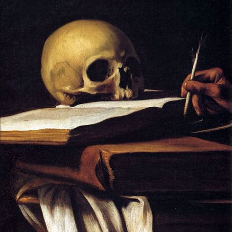 Caravaggio - master of light and shadow. St Jerome, Caravaggio, A Book, Human