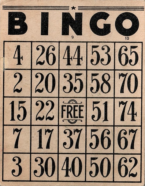 bingo card Bingo Party, Bingo Card, Graphics Fairy, Bingo Cards, Vintage Printables, All Craft, Vintage Images, Junk Journals, Bingo