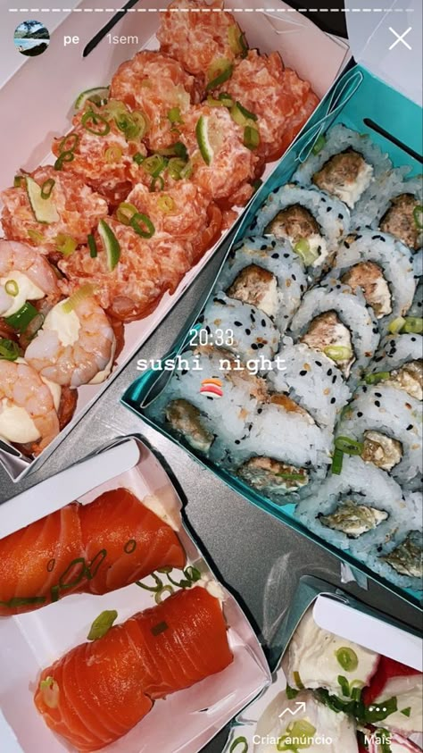 Story Sushi, Iphone Wallpaper Cat, Fancy Food, Think Food, Instagram Editing, Instagram Food, Story Instagram, Instagram Story Ideas, Pretty Food