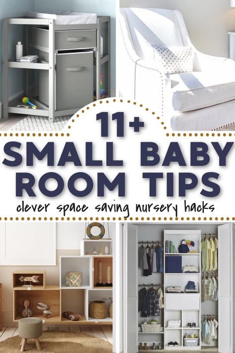 Small Room Nursery Ideas Layout, Box Room Nursery Ideas, Mom And Baby Room Shared Ideas, Small Nursery Hacks, Box Room Nursery, Nursery Office Combo, Small Nursery Layout, Small Nursery Ideas, Small Baby Nursery