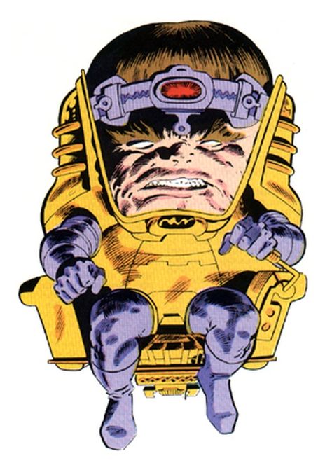 M.O.D.O.K. (acronym for "Mobile Organism Designed Only for Killing") is a fictional character, a supervillain in the Marvel Comics universe. Created by Stan Lee and Jack Kirby he first appeared in Tales of Suspense #93 in 1967. Average technician George Tarleton found his fate forever changed thanks to a random selection by his boss, the Scientist Supreme of A.I.M., who needed a unique, bio-engineered “living computer” in order to plumb the mysteries of the Cosmic Cube. Tarleton was subjecte... Psionic Powers, Captain America Villains, Book Villains, Dr Octopus, Comic Book Villains, Wonder Man, Number 100, Comic Villains, The Scientist