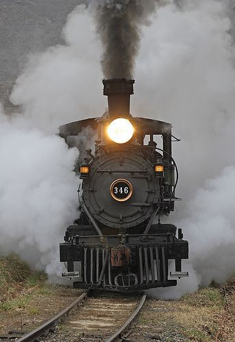 Steam and 346 | Flickr - Photo Sharing! Old Trains Steam Locomotive, Train Images, Colorado Railroad, Steam Trains Photography, Train Photo, Train Photos, Alaska Railroad, Old Steam Train, Scenic Railroads