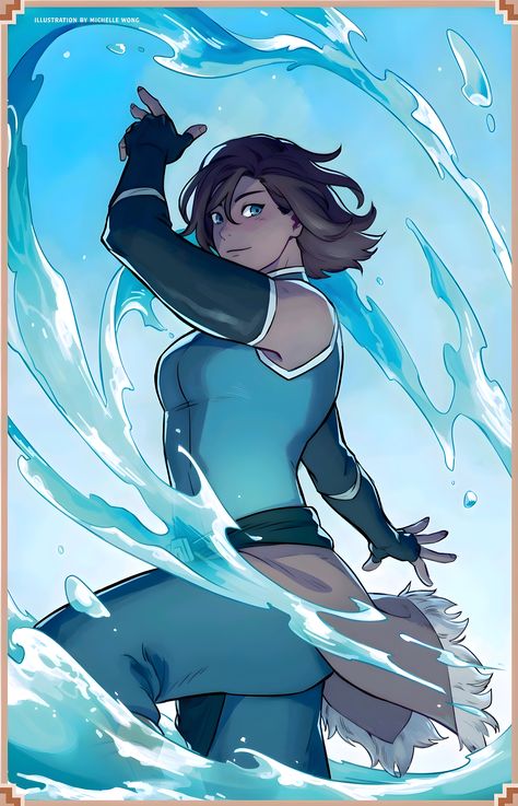 Korra Lok, Avatar Series, Korra Avatar, Avatar Cartoon, Avatar Fan Art, Avatar The Last Airbender Art, Team Avatar, Avatar Characters, Avatar Airbender