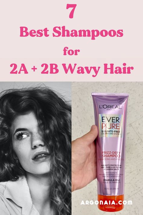 products for wavy hair 2a 2b Hair, Type 2a Hair, Best Shampoos And Conditioners, 2b Hair, 2a Hair, Hair Washing Routine, Waves Haircut, Loreal Hair, Best Body Wash