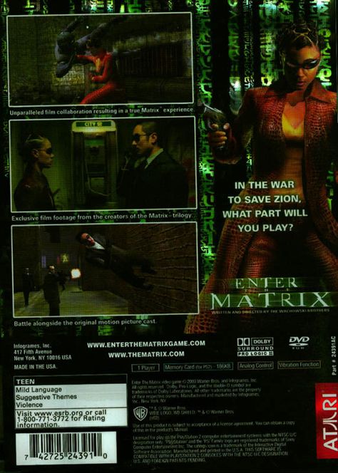 Enter The Matrix, Crazy Taxi, Tony Hawk Pro Skater, Jak & Daxter, Tom Clancy's Rainbow Six, Video Game Posters, Ps2 Games, Sega Dreamcast, Xbox 360 Games