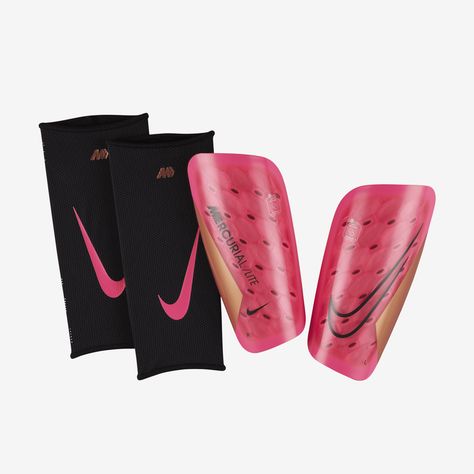 Football Shin Guards, Football Shin Pads, Nike Shin Guards, Football Essentials, Soccer Items, Shin Guards Soccer, Christmas Presents For Girls, Manchester City Wallpaper, Pink Football