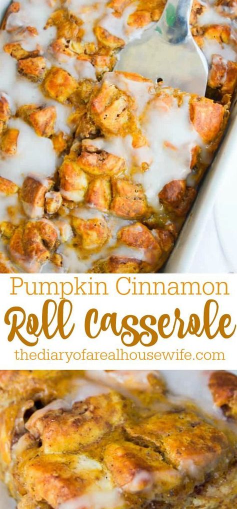 Canned Pumpkin Breakfast Recipes, Dump And Bake Pumpkin Cinnamon Roll Casserole, Crockpot Pumpkin Cinnamon Rolls, Dump And Bake Pumpkin Cinnamon Roll, Fall Breakfast Casserole Recipes, Easy Thanksgiving Breakfast Recipes, Pumpkin Breakfast Casserole Recipes, Grands Pumpkin Cinnamon Rolls, Pumpkin Pie Cinnamon Roll Casserole