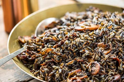 Our Thanksgiving Recipe for Wisconsin: Wild Rice With Mushrooms Wild Rice With Mushrooms, Rice With Mushrooms, Rice Ideas, Parmesan Rice, Jj Virgin, Wild Rice Recipes, Cooking Wild Rice, Rice Pilaf, Nyt Cooking