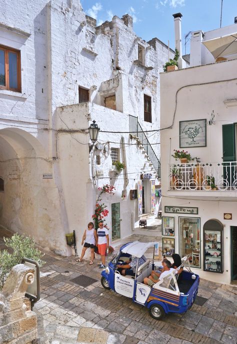 What to see in Ostuni, the white city of Puglia - My Corner of Italy Puglia Photo Idea, Puglia Bari, Puglia Architecture, Puglia Beaches Italy, Southern Italy Travel, Italy Coast, Italy Street, Grotto Palazzese Puglia Italy, Italian Holiday